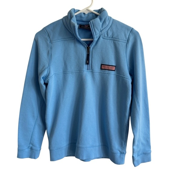 Vineyard Vines Light Blue Shep Shirt, Size M (12-14) - Picture 1 of 7